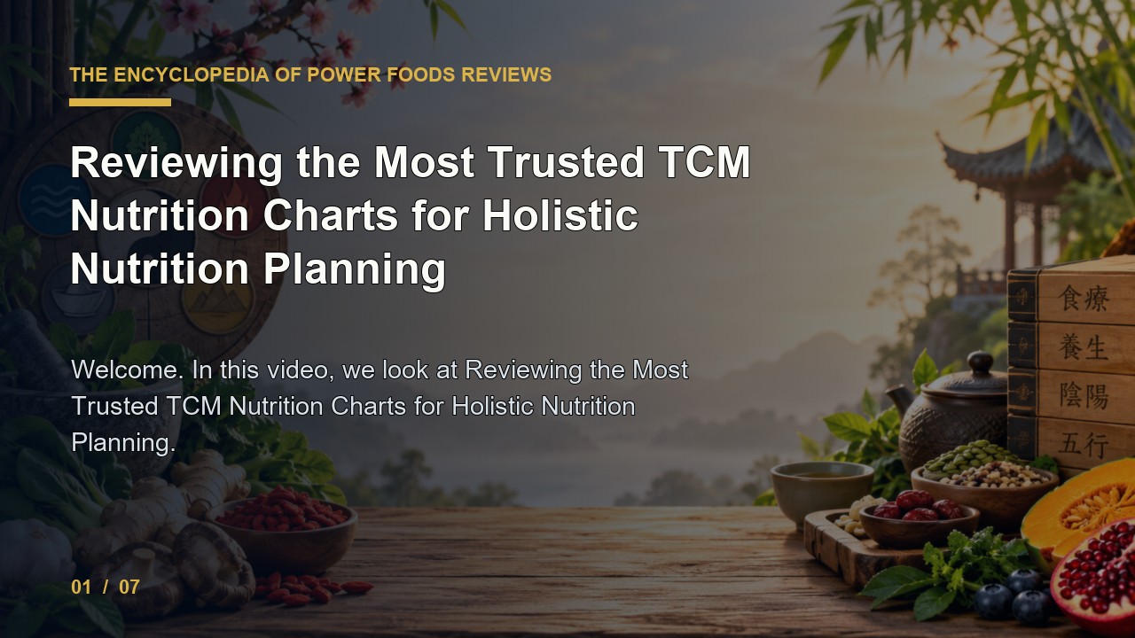 The Encyclopedia of Power Foods Review: Reviewing the Most Trusted Tcm Nutrition Charts for Holistic Nutrition Planning video thumbnail