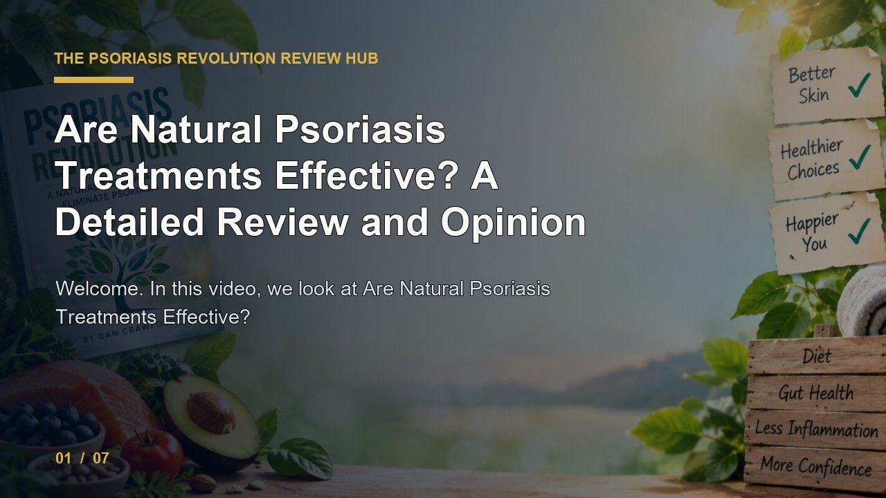 The Psoriasis Revolution Review: Are Natural Psoriasis Treatments Effective a Detailed Review and Opinion video thumbnail