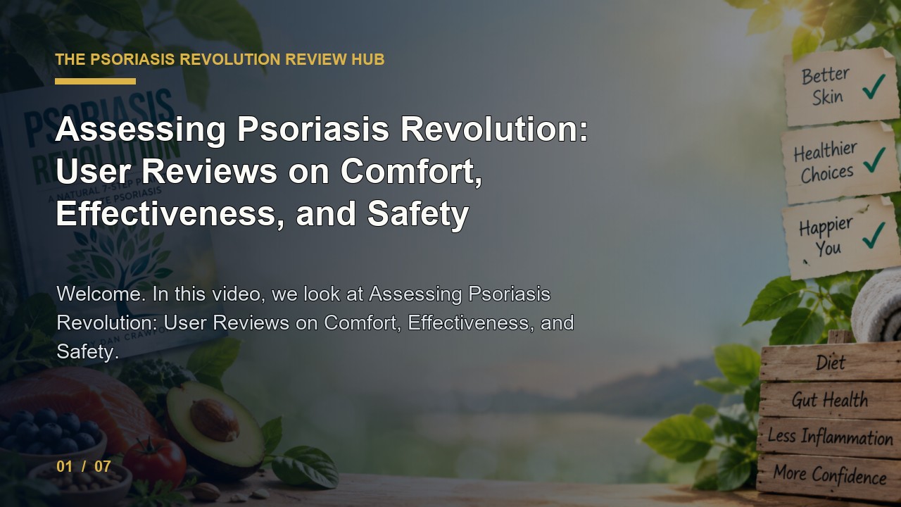 The Psoriasis Revolution Review: Assessing Psoriasis Revolution User Reviews on Comfort Effectiveness and Safety video thumbnail