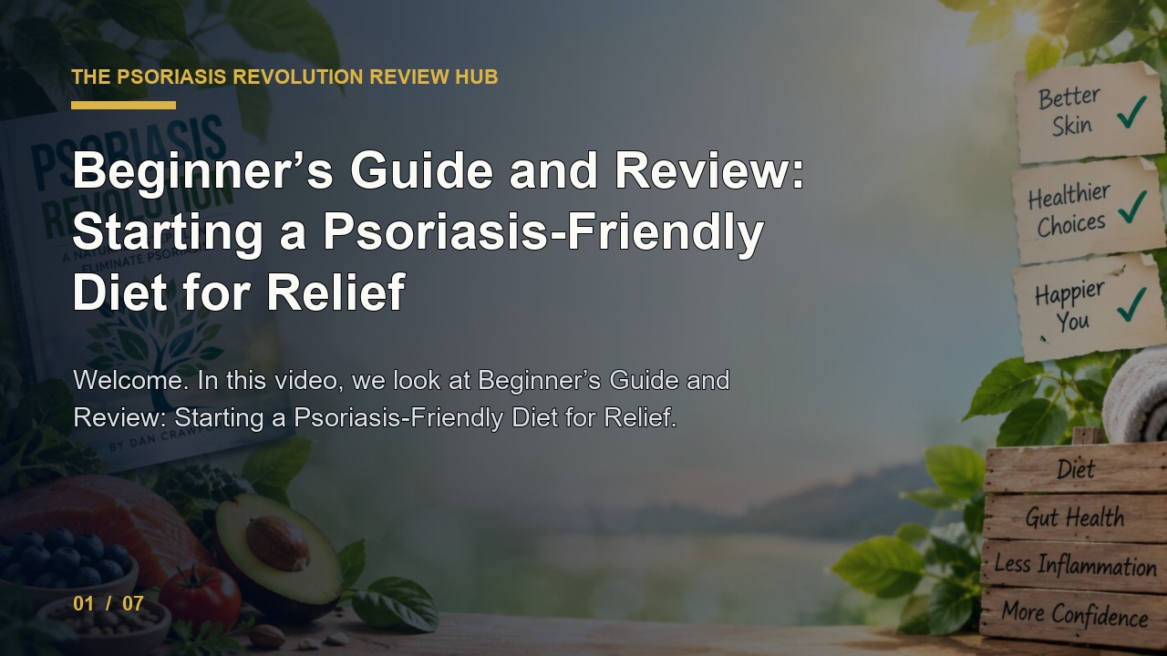 The Psoriasis Revolution Review: Beginner's Guide and Review Starting a Psoriasis Friendly Diet for Relief video thumbnail