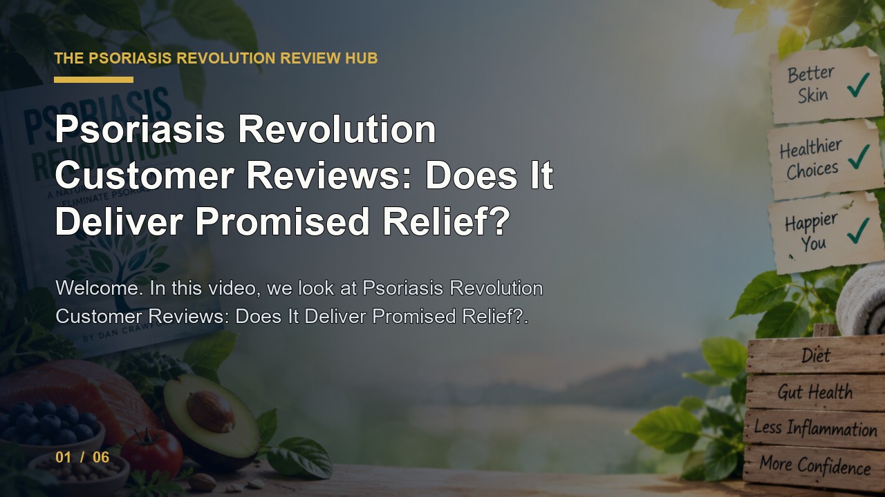The Psoriasis Revolution Review: Psoriasis Revolution Customer Reviews Does It Deliver Promised Relief video thumbnail