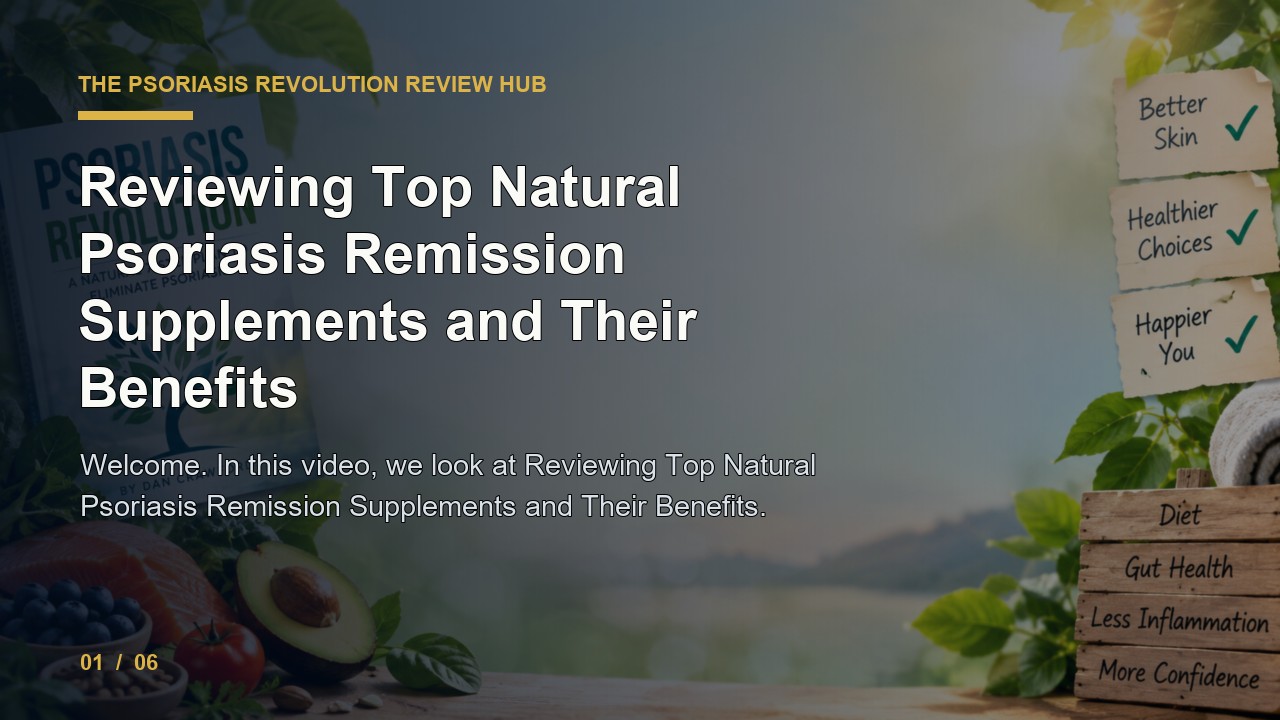 The Psoriasis Revolution Review: Reviewing Top Natural Psoriasis Remission Supplements and Their Benefits video thumbnail
