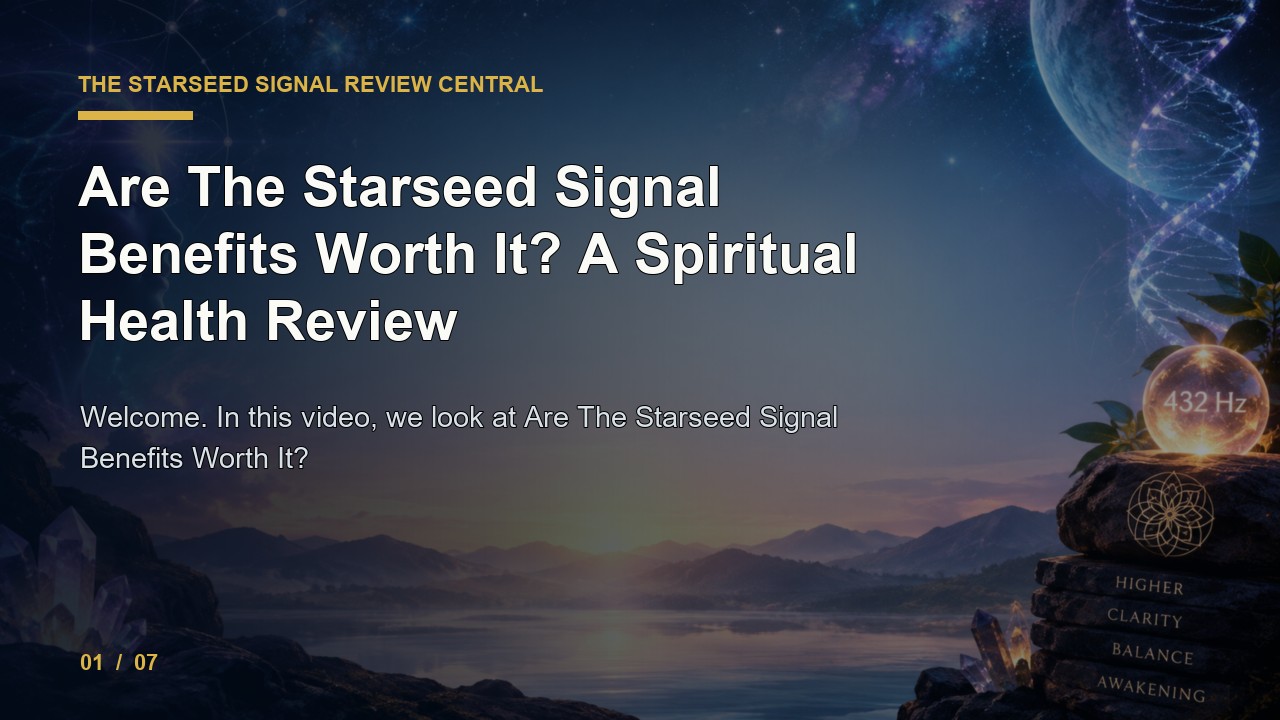 The Starseed Signal Review: Are The Starseed Signal Benefits Worth It a Spiritual Health Review video thumbnail