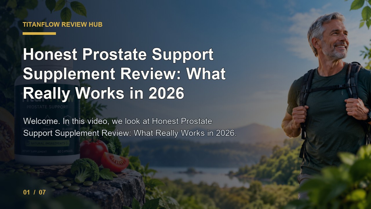 TitanFlow Review: Honest Prostate Support Supplement Review What Really Works in 2026 video thumbnail