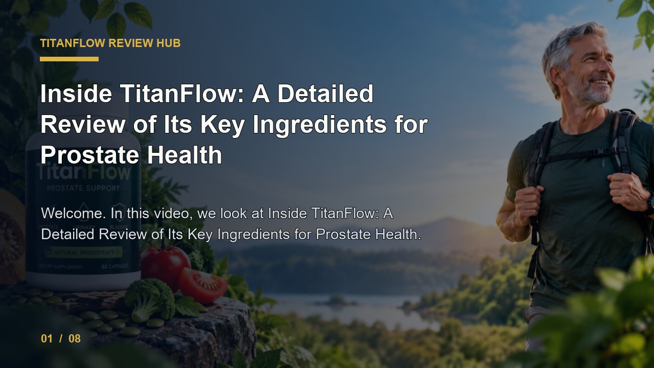 TitanFlow Review: Inside TitanFlow a Detailed Review of Its Key Ingredients for Prostate Health video thumbnail