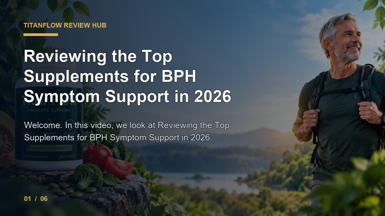 TitanFlow Review: Reviewing the Top Supplements for BPH Symptom Support in 2026 video thumbnail