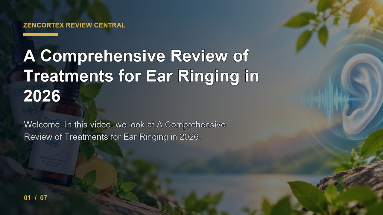 ZenCortex Review: a Comprehensive Review of Treatments for Ear Ringing in 2026 video thumbnail